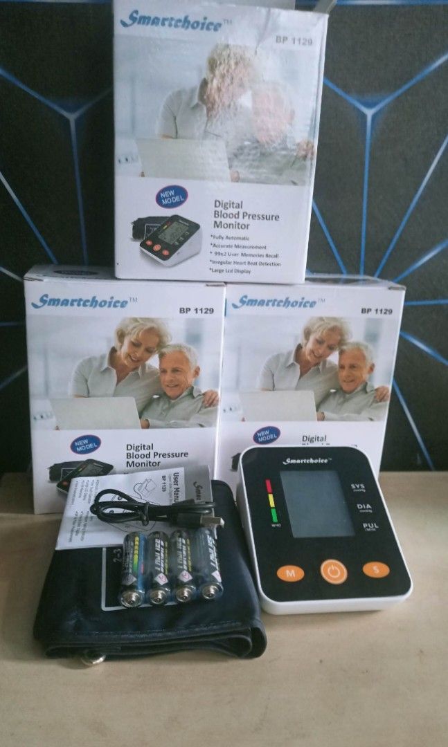 Smart Choice Digital BP (Category: Health Monitors & Weighing Scales) located in Quezon City. Submitted by pjfalogme21 (Listing ID 1233297913, Image 1). Description: Available for pick up and delivery. Same delivery within Metro Manila area and nearby provinces. We accept COD, Bank Transfer and Gcash payment. Pm for more details..