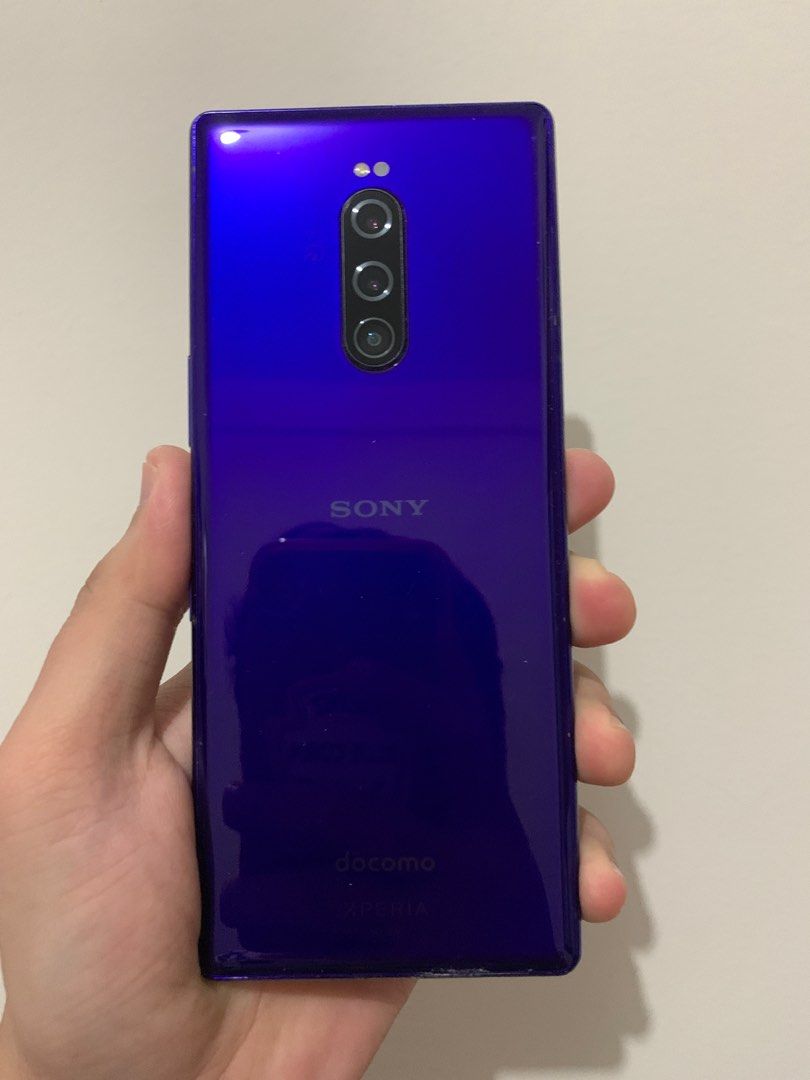 Sony Xperia 1 Purple, Telepon Seluler & Tablet, Ponsel Android