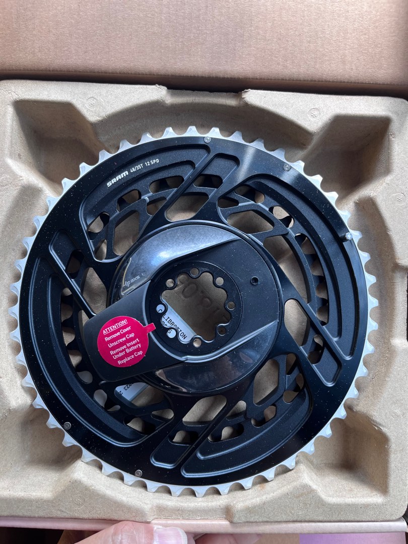 SRAM Force AXS Power Meter Upgrade 48/35T, 265gm only!!, Sports Equipment, Bicycles & Parts