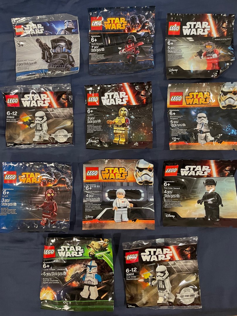 Lego star shop wars polybag minifigures