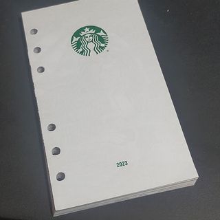 Starbucks 2023 Journal / Planner Refill Papers Weekly