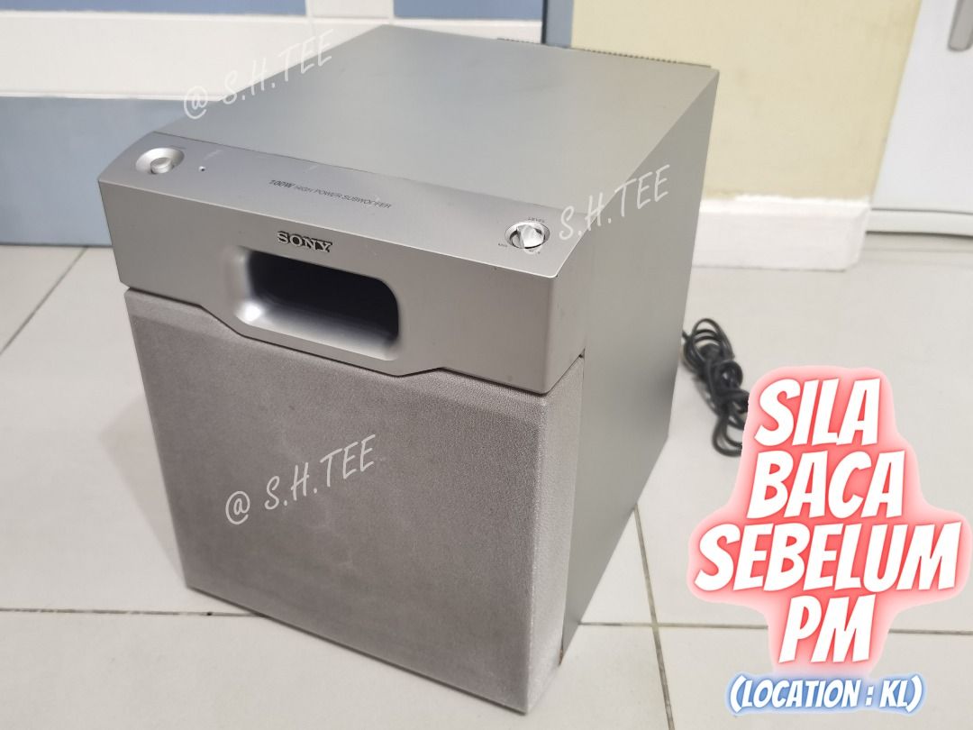 Sony powered subwoofer home sales theater