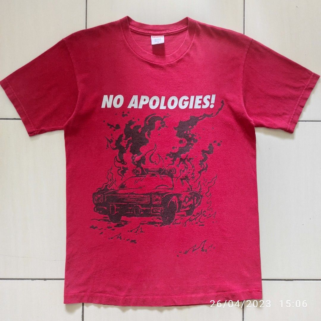 Supreme no apologies tee discount