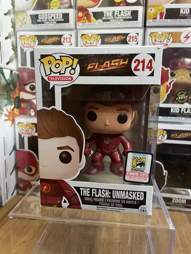 Funko pop the shop flash unmasked 214