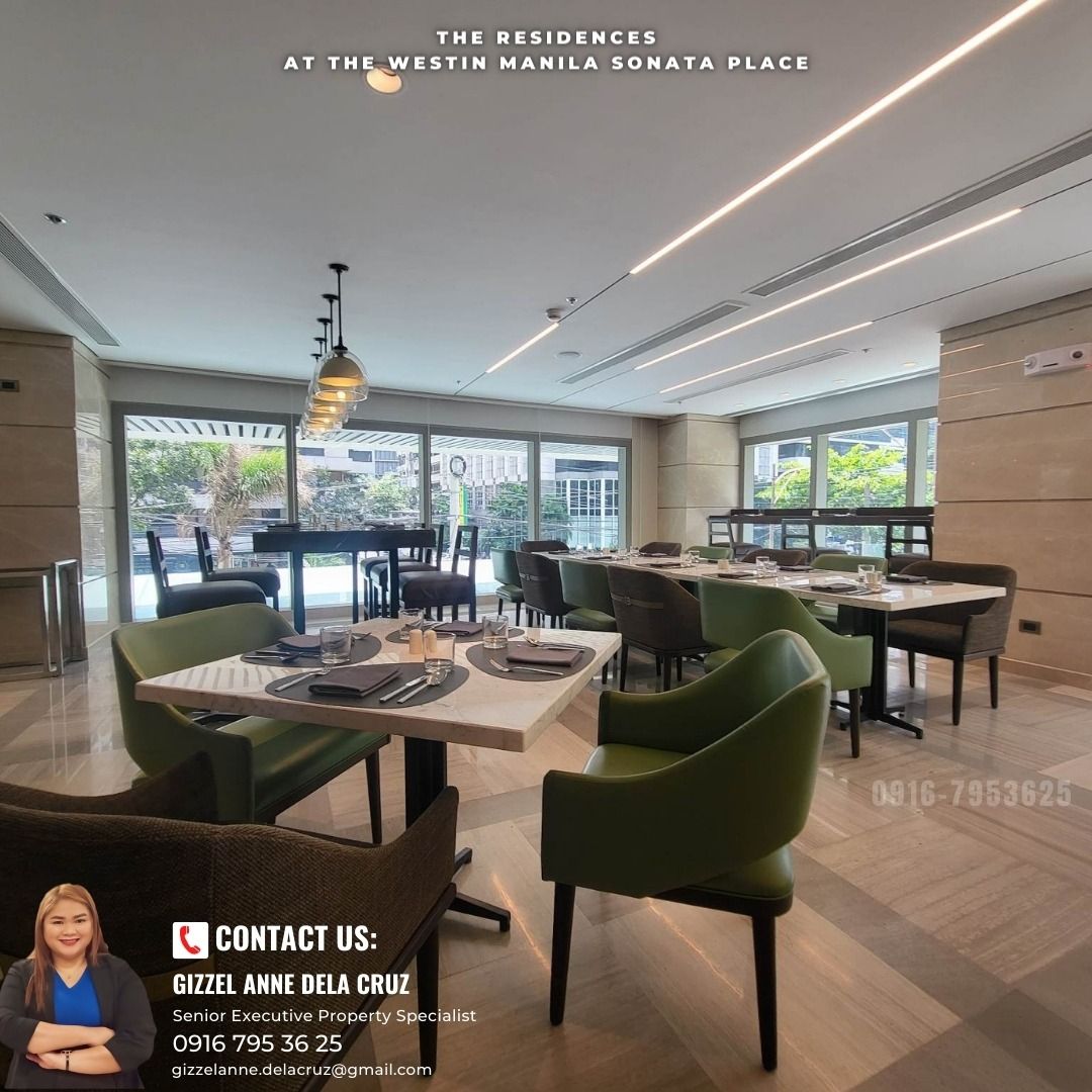 The Westin Manila Ready for Occupancy 2 bedroom condo unit for sale in