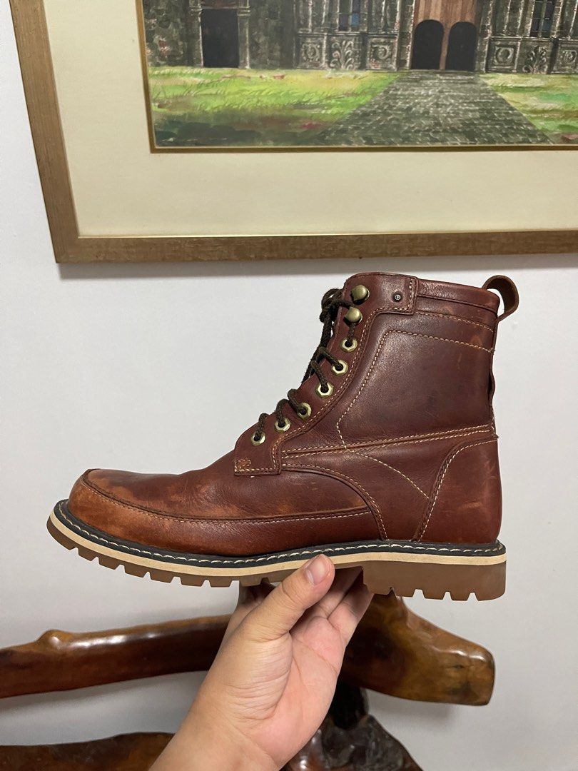 Timberland Winter Boots (Category: Boots) located in Quezon City. Submitted by igabethemagic (Listing ID 1233300213, Image 3). Description: TIMBERLAND Winter Boots Men’s US 8 / UK 7.5 / EU 41.5 Original Condition: - sturdy and rock solid. Holds up with time. - Got stains from the wear and tear use. - Deep cleaned by professional shoe cleaners Price: ₱4,500 RFS: Decluterring / Rarely used them na. Location: Bulacan / Manila (by schedule) Mode of P