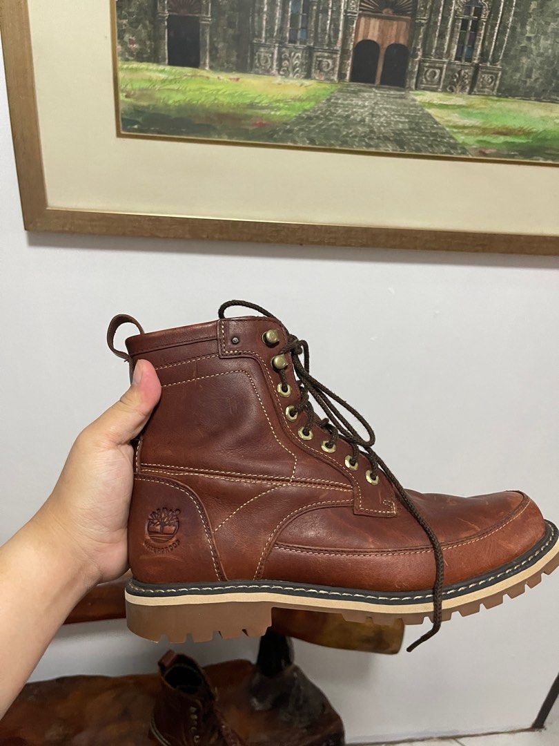 Timberland Winter Boots (Category: Boots) located in Quezon City. Submitted by igabethemagic (Listing ID 1233300213, Image 2). Description: TIMBERLAND Winter Boots Men’s US 8 / UK 7.5 / EU 41.5 Original Condition: - sturdy and rock solid. Holds up with time. - Got stains from the wear and tear use. - Deep cleaned by professional shoe cleaners Price: ₱4,500 RFS: Decluterring / Rarely used them na. Location: Bulacan / Manila (by schedule) Mode of P