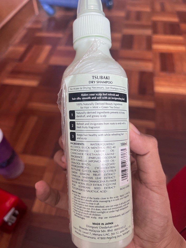 Tsubaki dry shampoo, Beauty & Personal Care, Hair on Carousell