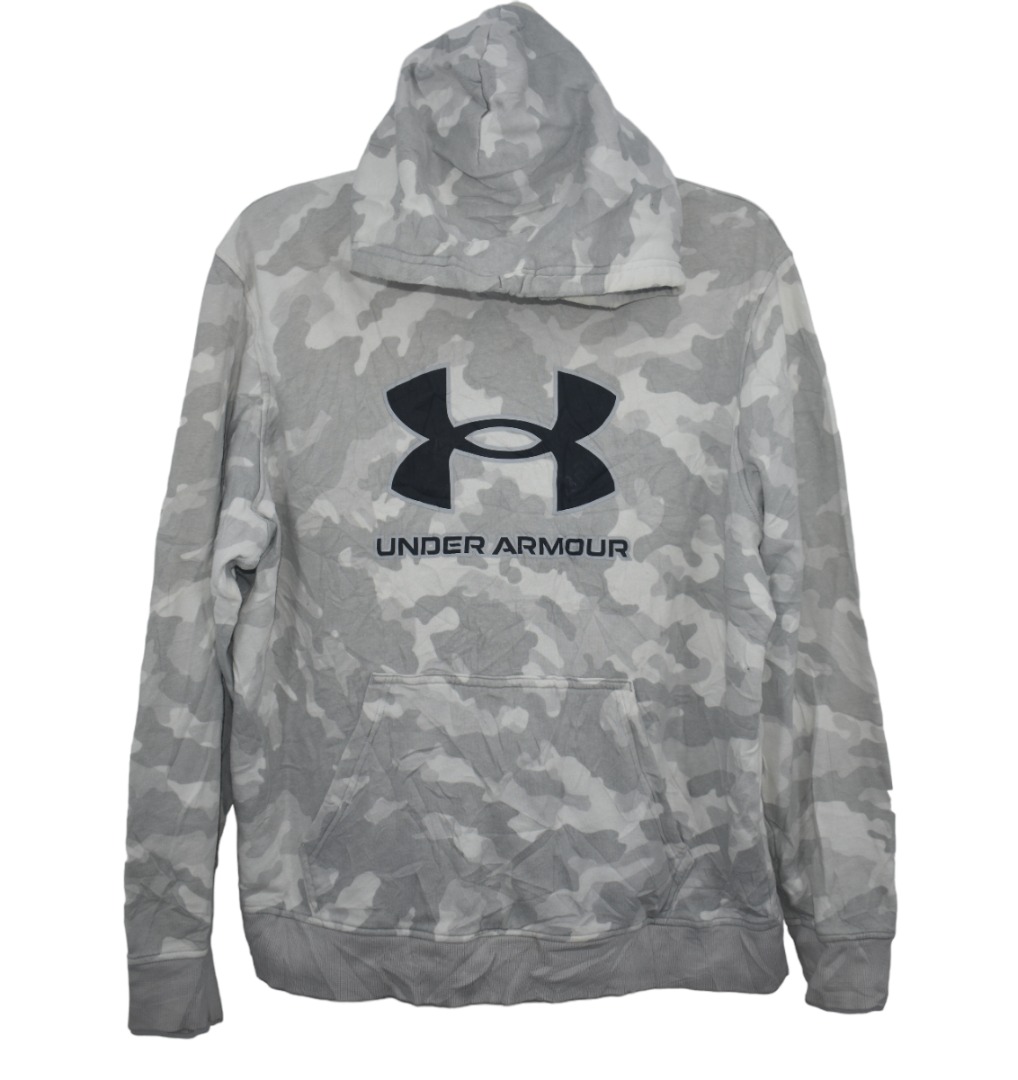 Under armour white camo hoodie best sale