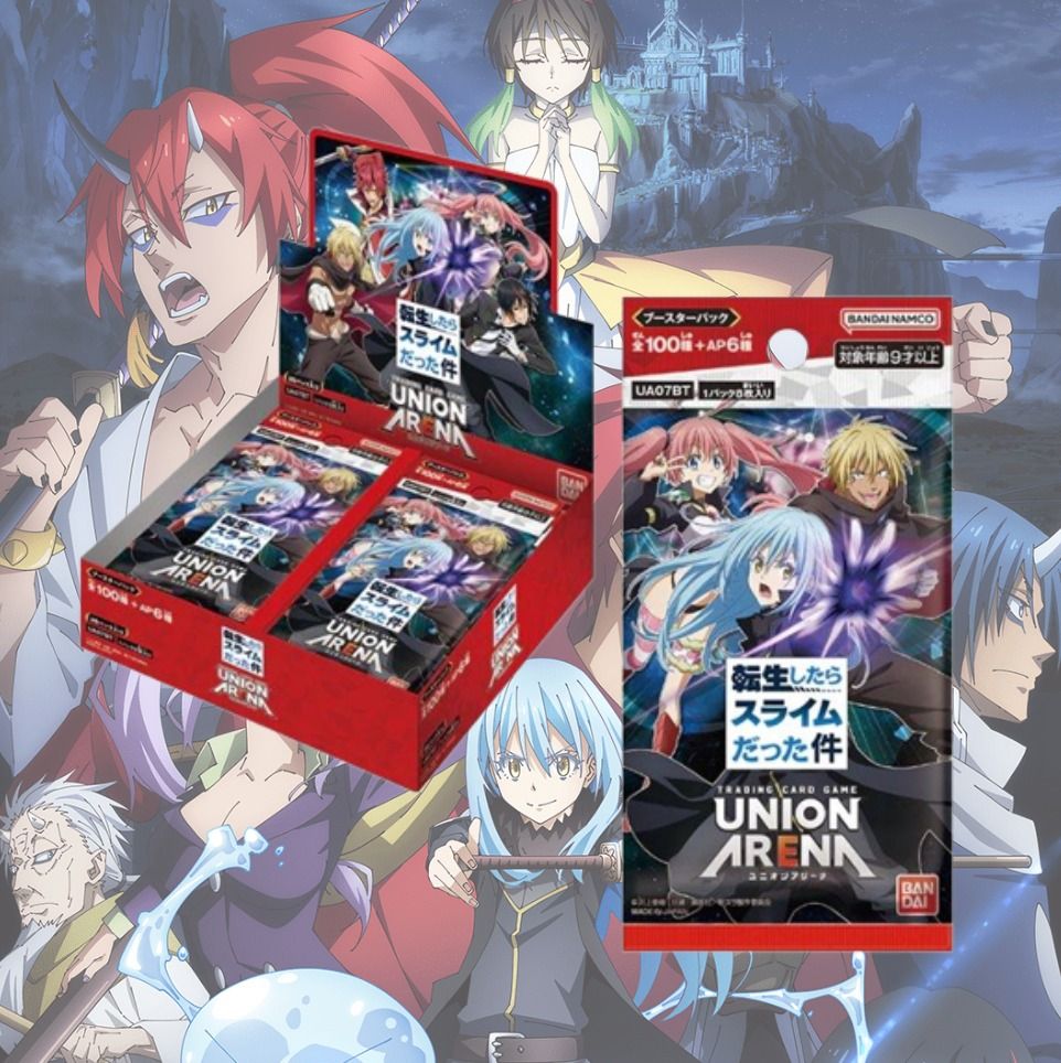 Union Arena That Time I Was Reincarnated as a Slime TCG booster box case,  Hobbies  Toys, Toys  Games on Carousell