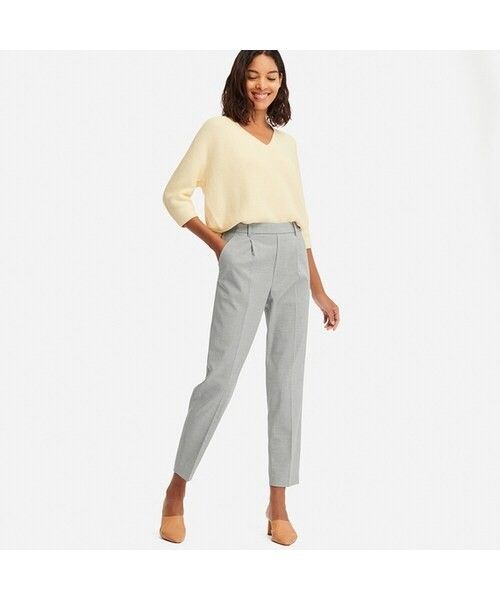 Uniqlo Ezy Tucked Ankle length pant