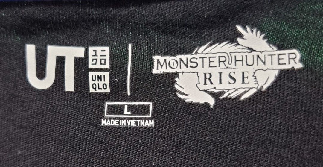 Áo phông UT NamNữ Monster Hunter Rise  UNIQLO Nhật Chính Hãng  Shopee  Việt Nam
