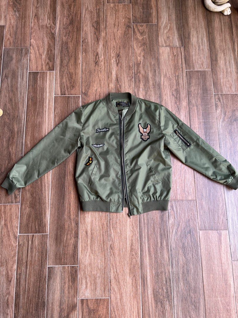 Vintage 90s Louis Féraud Paris Bomber Jacket Light Jacket 