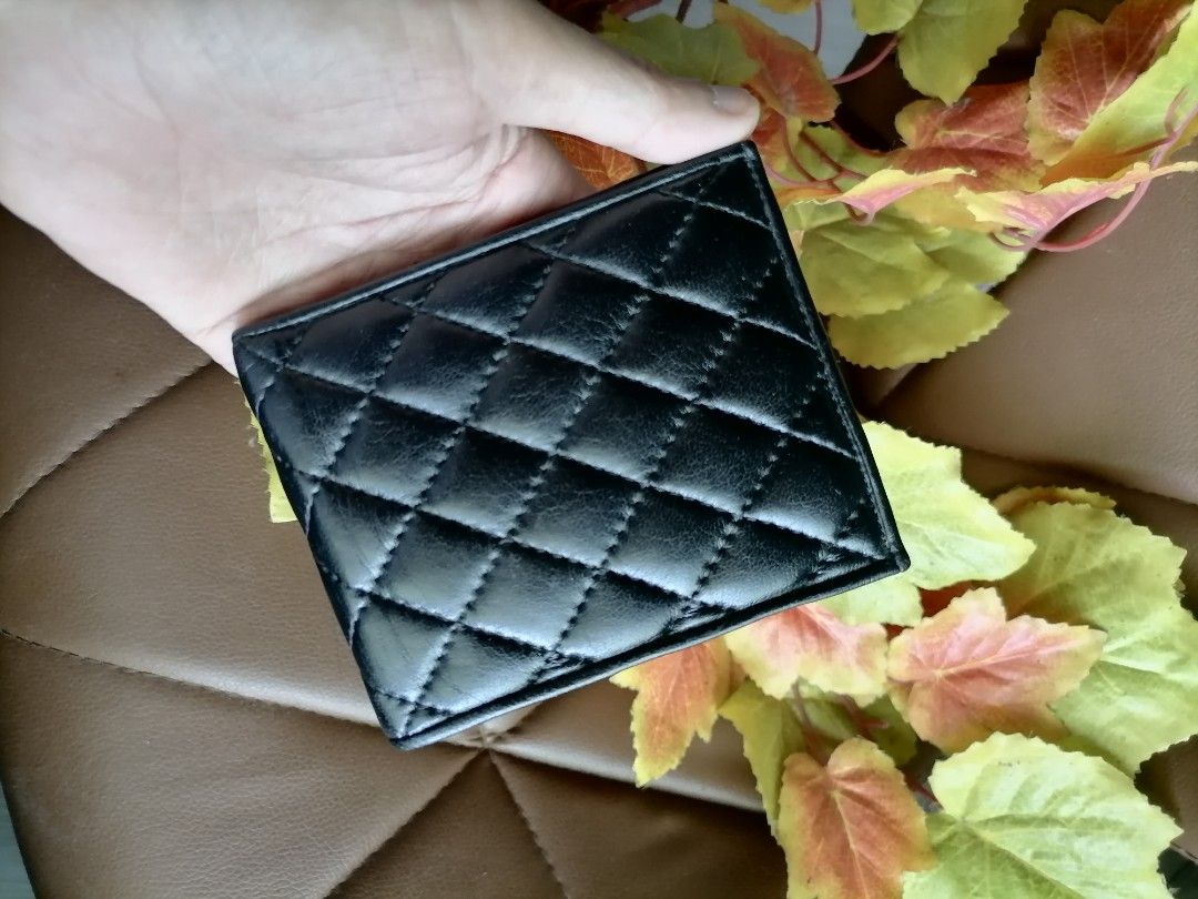 Chanel Classic Grained Leather Card Holder (Wallets and Small