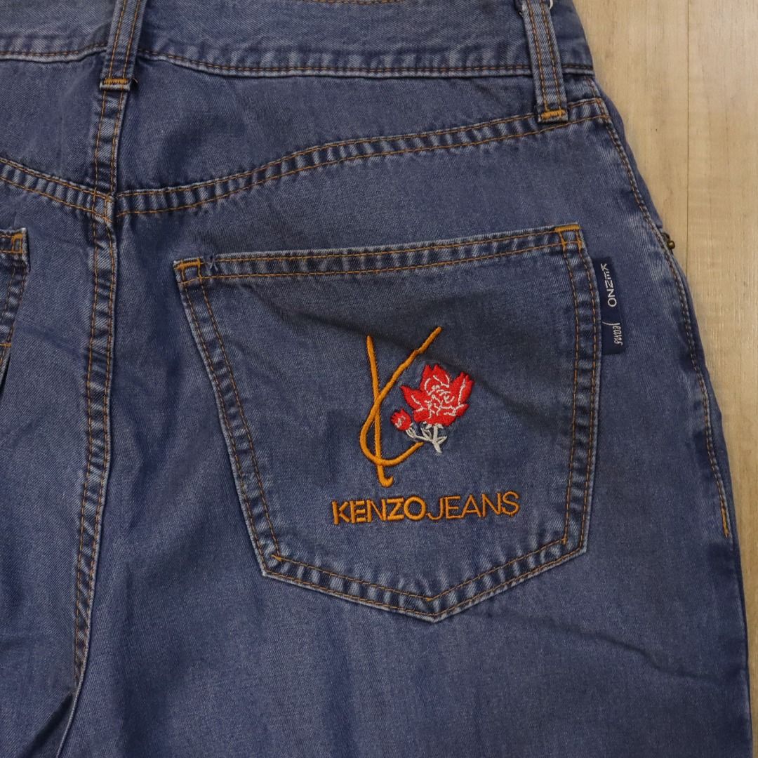 Vintage Japan KENZO Soft Jean Classic Cut Pant