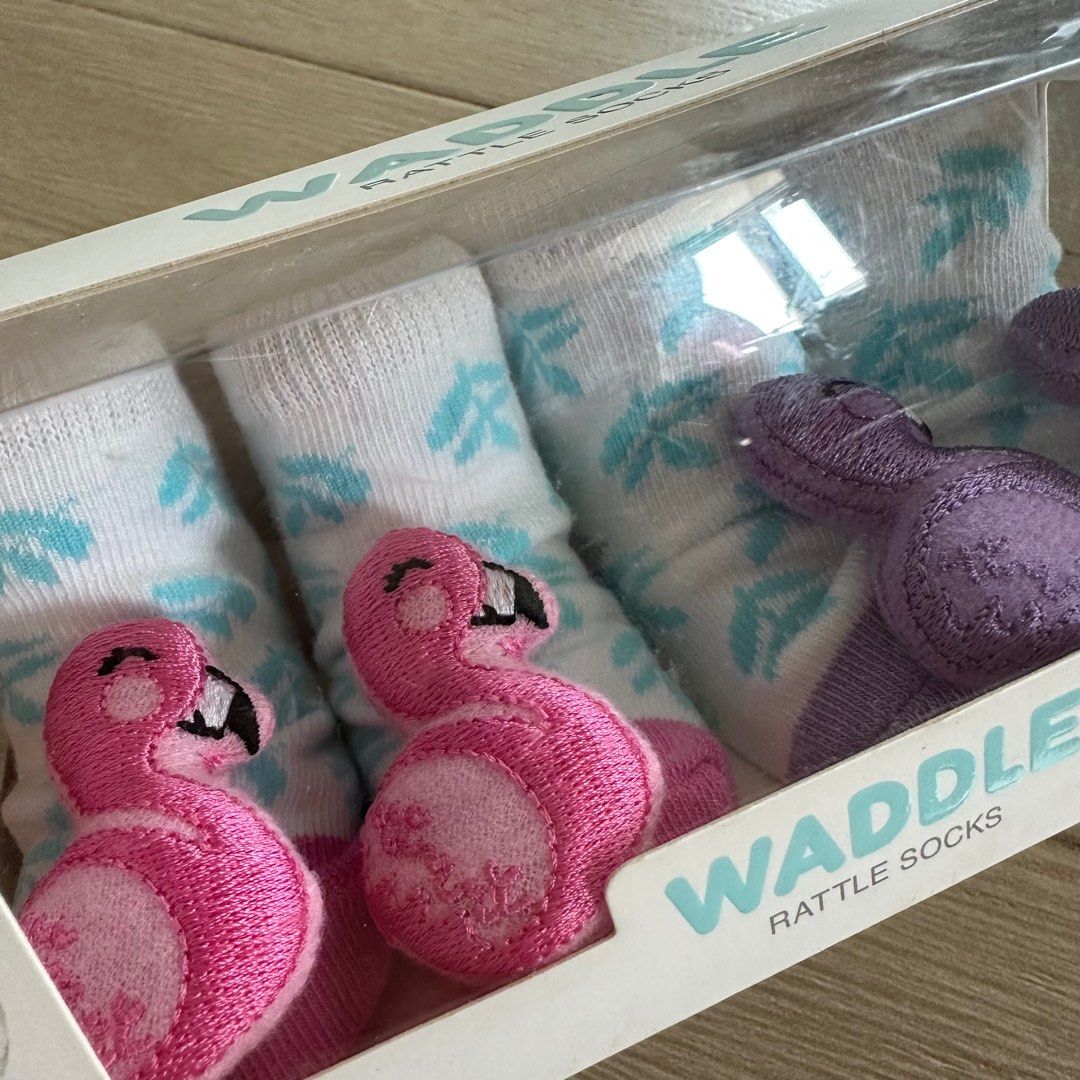 Waddle rattle socks BB 1 12