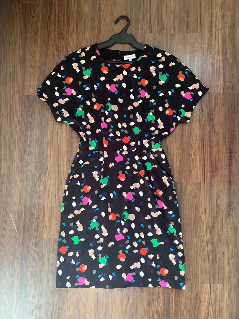 Warehouse rainbow dotted dress Women s Fashion Dresses Sets Dresses on Carousell