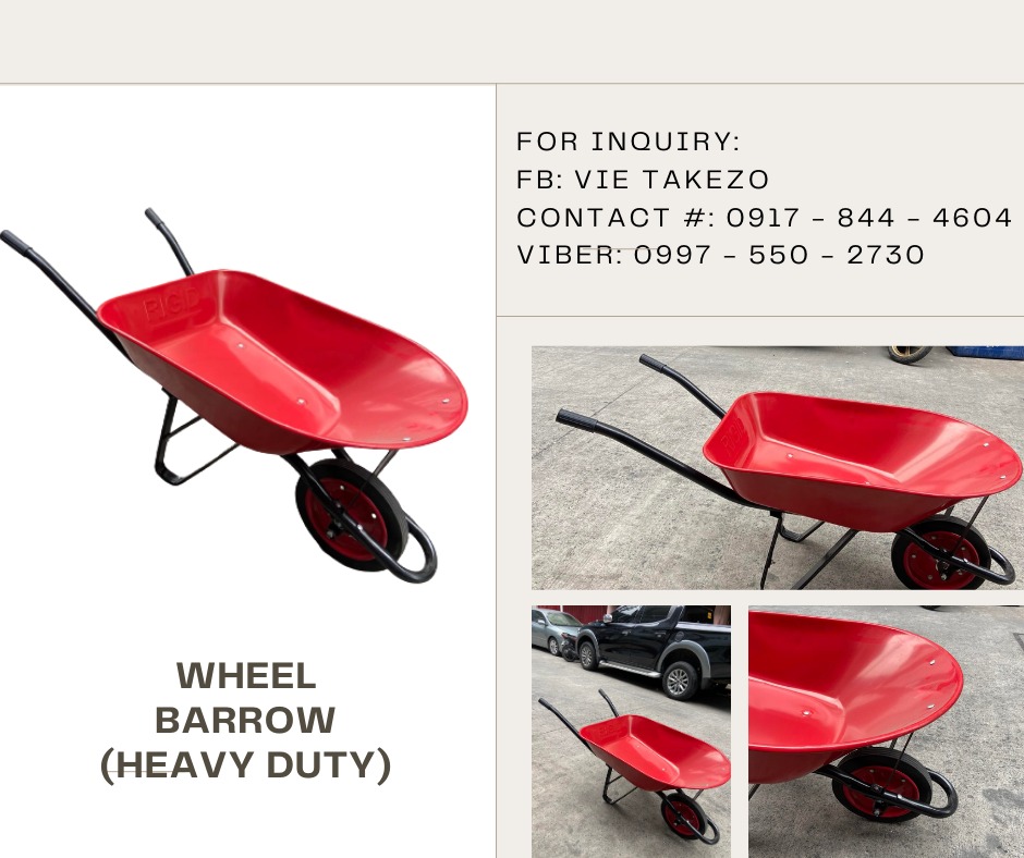 WHEEL BARROW (HEAVY DUTY) on Carousell