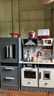 Wooden Kitchen Pretend Play Set