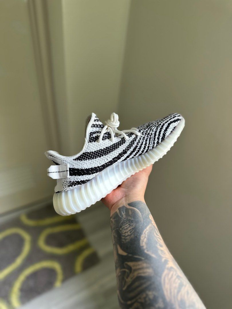 YEEZY ZEBRA 2020 9US, Men's Fashion, Footwear, Sneakers on Carousell