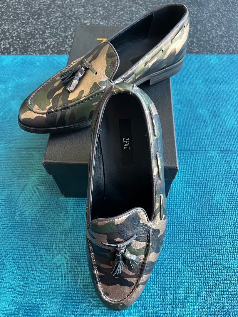 Mens camo loafers outlet