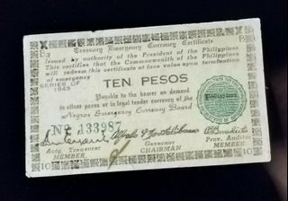 10 pesos / Negros Emergency Currency