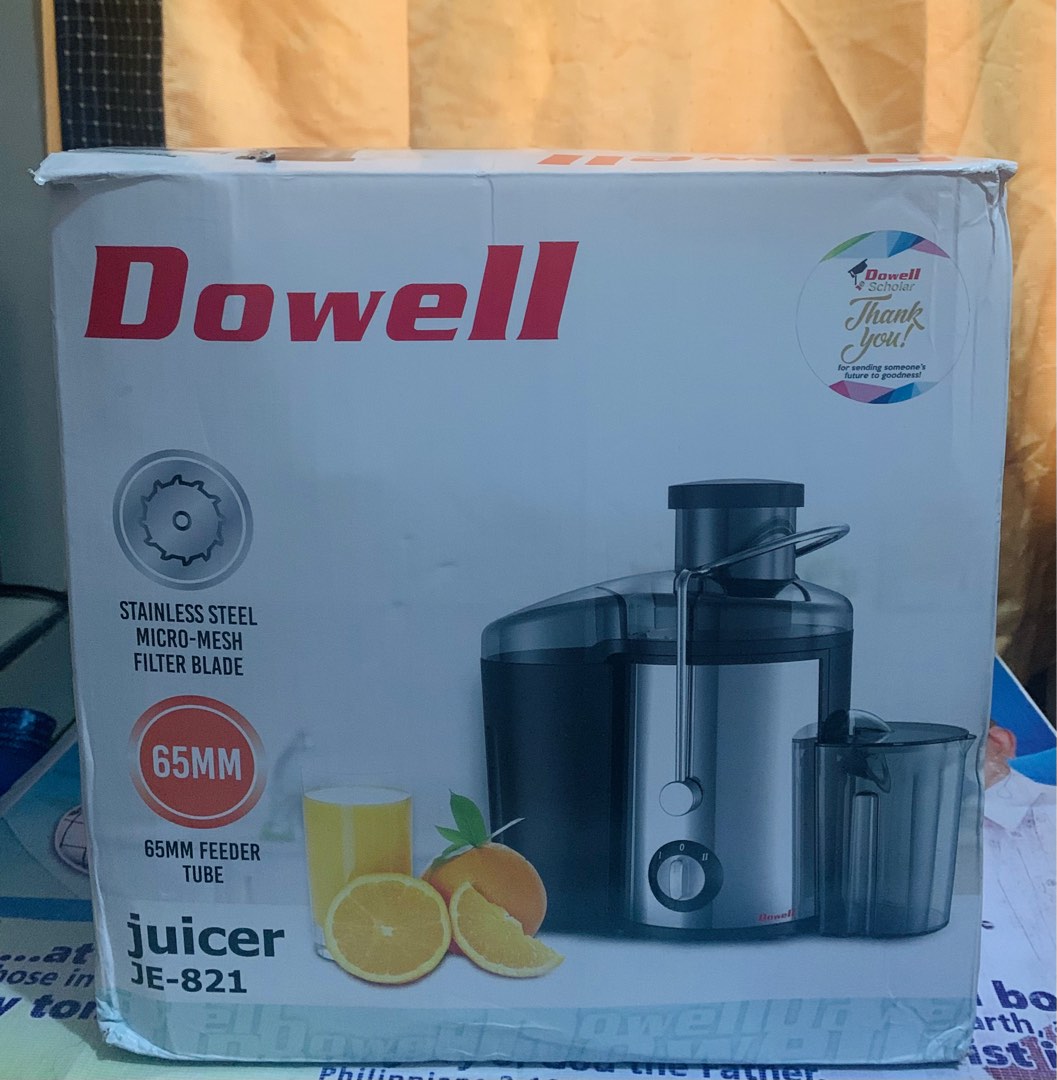 1.5L Dowell Electric Juicer JE821 on Carousell
