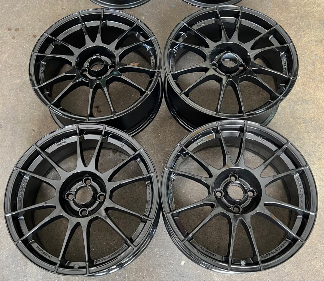 Db Rims 4 X 100 17 OZ ULTRA LEGGERA 4X100, Car Accessories, Tyres & Rims on Carousell