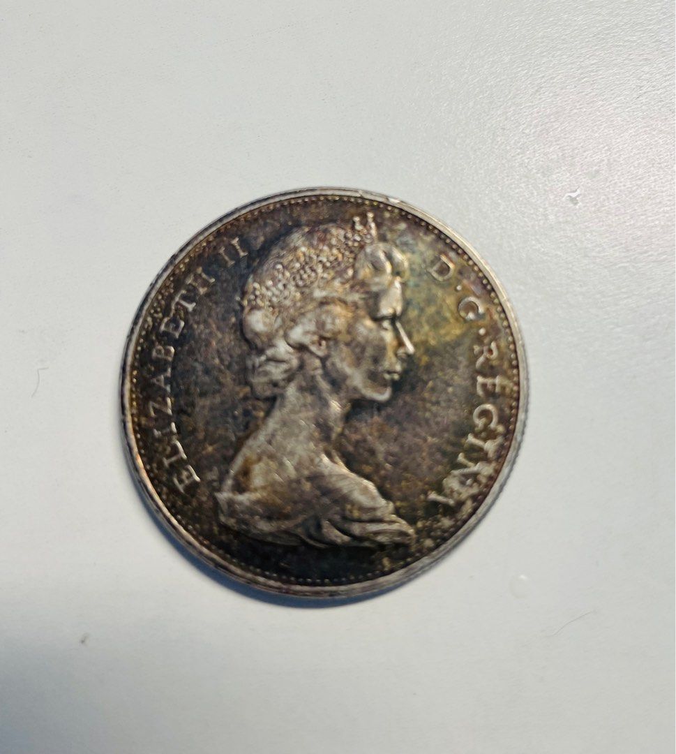 1965年加拿大一元銀幣, 興趣及遊戲, 收藏品及紀念品, 錢幣- Carousell
