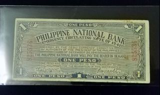 1 peso / Cebu Emergency Currency