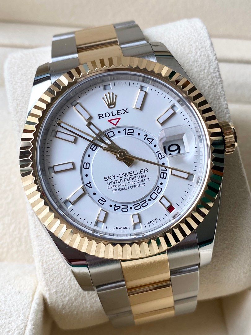 2 tone rolex sky discount dweller