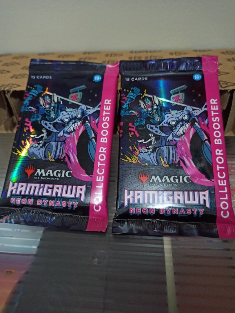 2x Magic MTG Kamigawa Neon Dynasty Collector Boosters, Hobbies & Toys, Toys  & Games on Carousell