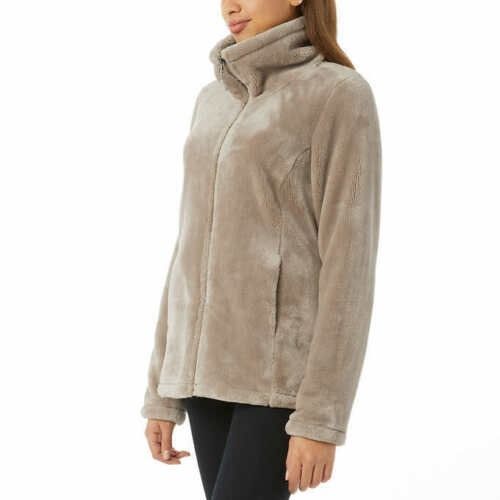 32 degrees faux fur fleece jacket top