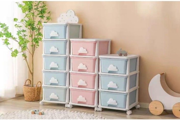 Baby top storage drawers