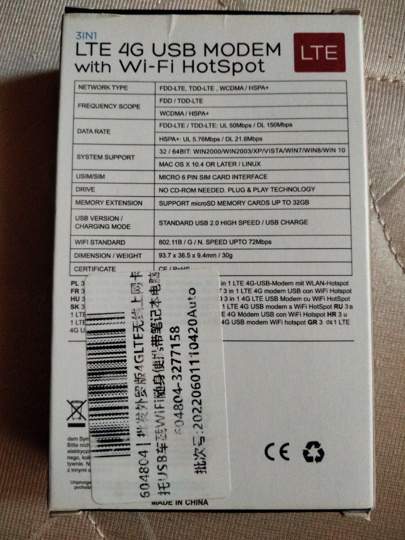 4G/5G LTE ADVANCED MOBILE WI-FI, Mobile Phones & Gadgets, Mobile ...