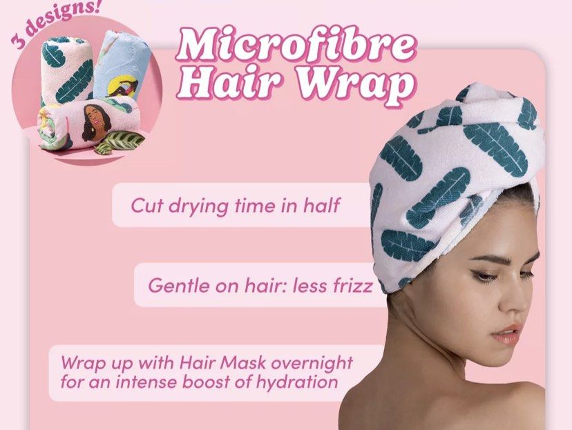 💯Coco &Eve Deluxe Hair towel wrap, Beauty & Personal Care, Bath & Body,  Bath on Carousell