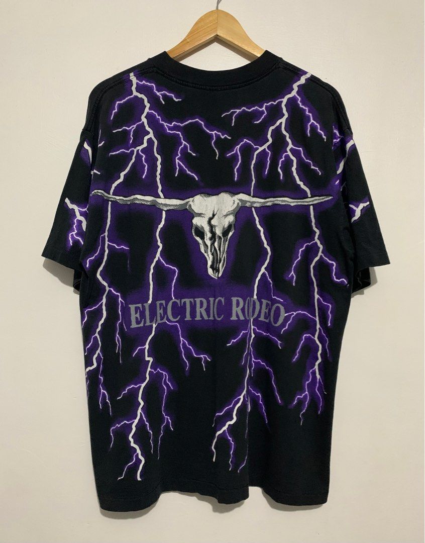 90's Vintage Brooks and Dunn Electric Rodeo, Men's Fashion, Tops & Sets, Tshirts & Polo Shirts