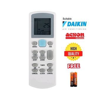 ( 10-474-15 ) NEW DAIKIN ACSON Aircon Air Conditioner Remote Control ECGS02 ECGS02-i APGS02 APGS02-i Replacement