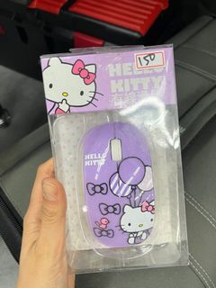 凱蒂貓有線滑鼠/梳子