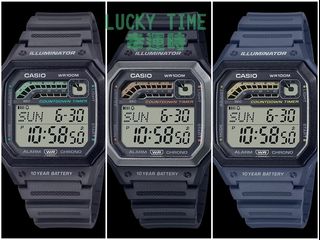 深水埗 有門市全新正貨 1年保養,11天有壞包換 CASIO 錶 卡西歐 手錶 男裝/女裝/卡西欧 送贈品靚錶布 WS-1600H-1A WS-1600H-2A WS-1600H-8A WS-1600H-1 WS-1600H-2 WS-1600H-8 WS-1600 WS1600 WS1600H-1A64205028216706110