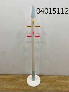 【吉旺二手家具生活館】二手/中古 淺藍色造型衣帽架 收納式鞋櫃 抽屜鞋櫃 玄關鞋櫃 鞋櫃 -各式新舊/二手家具 生活家電買賣