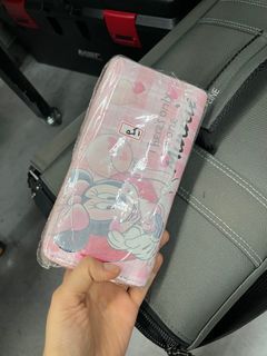 全新現貨 正版 迪士尼 Disney 米妮 Minnie Mouse 長夾 皮夾 錢包 拉鍊長夾