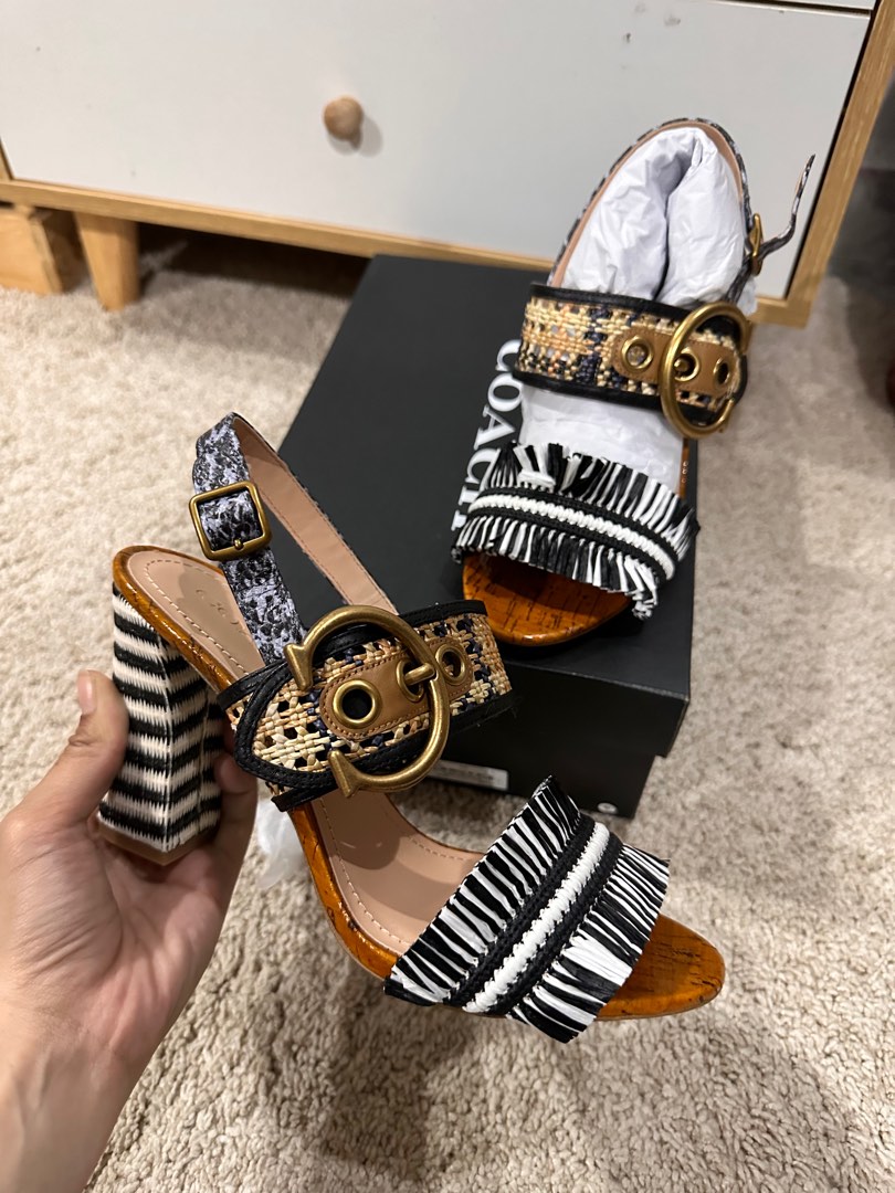Coach block heels online