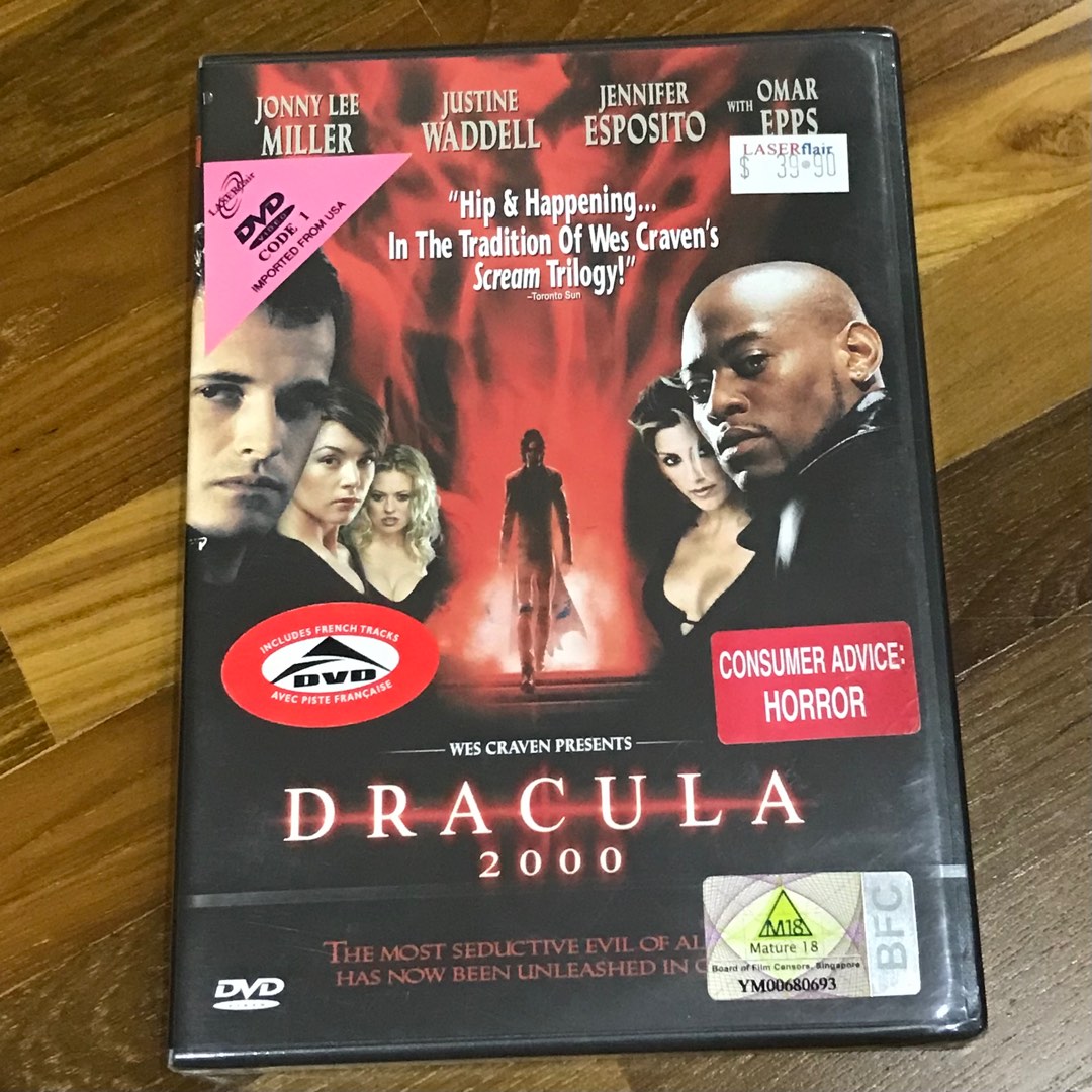 Dracula 2000 DVD BRAND NEW / SEALED Wes Craven 786936145038