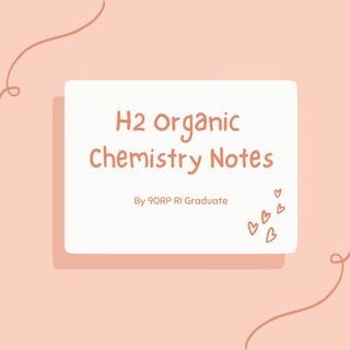 A Level Organic Chemistry Notes
