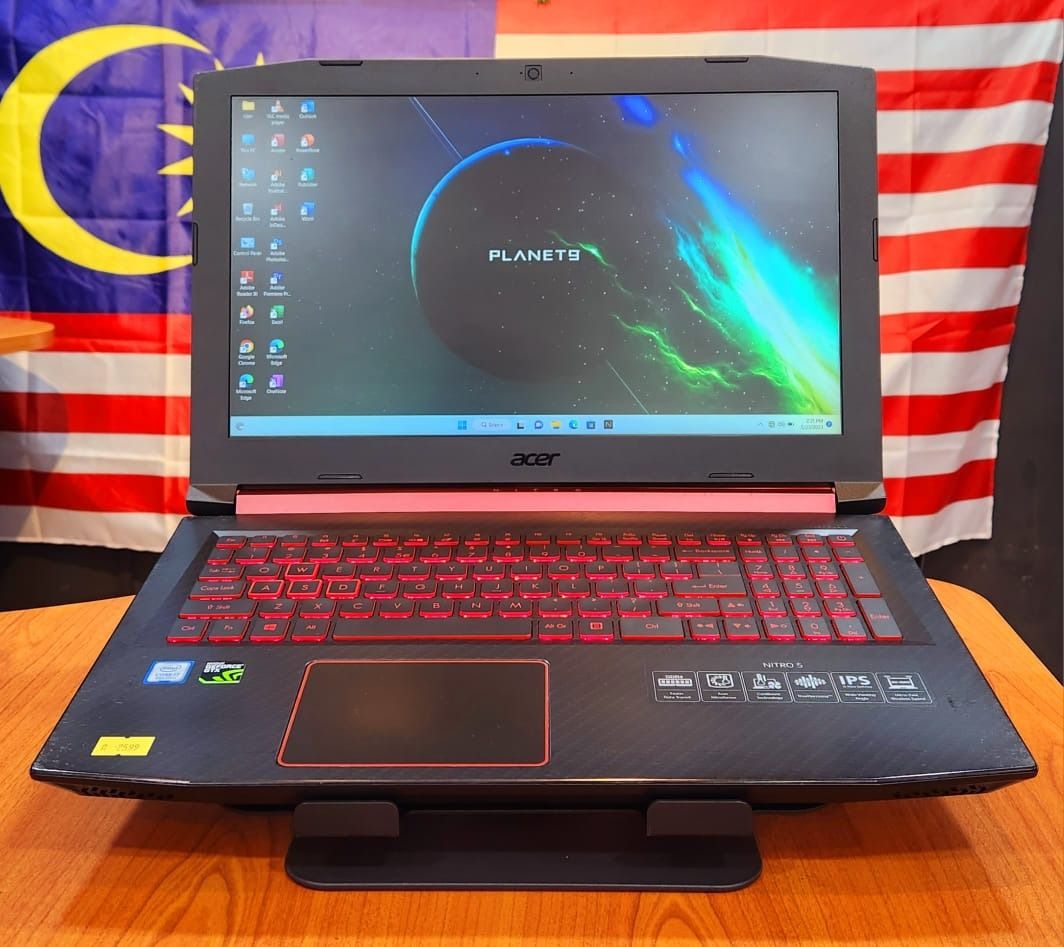 ACER NITRO 5 GAMING LAPTOP i7 8750H GTX 1050 4GB DDR5