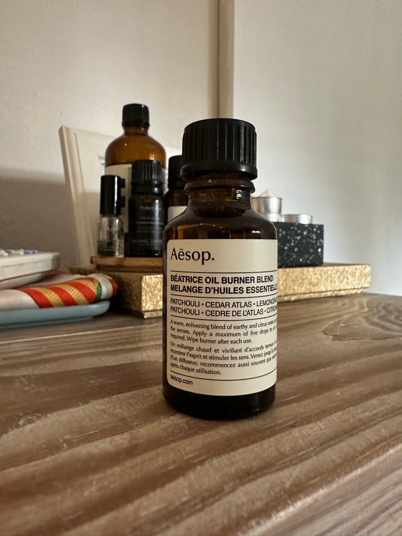 Aesop Beatrice essential oil, Furniture & Home Living, Home Fragrance ...