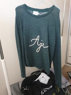 Aje logo sweater knitwear top size medium