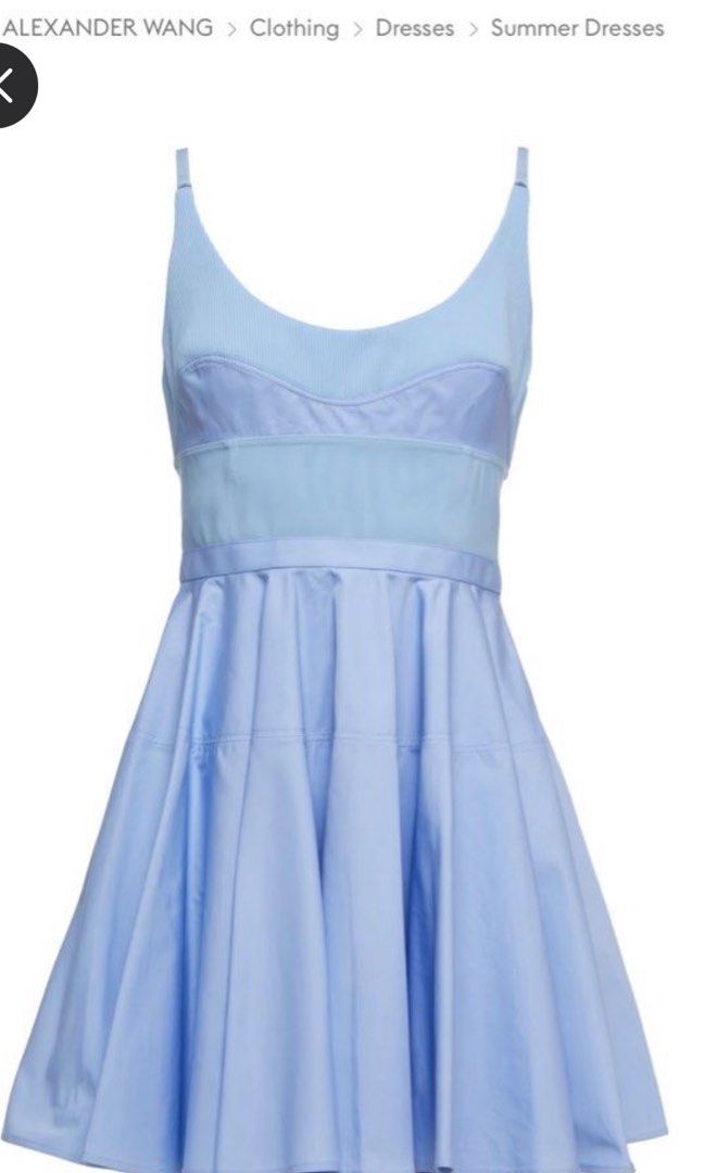 alexander wang dress mesh