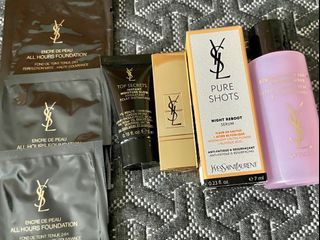 (ALL SET!NEW!) 💯 Authentic YSL Sample Facecare set 1/set 2!